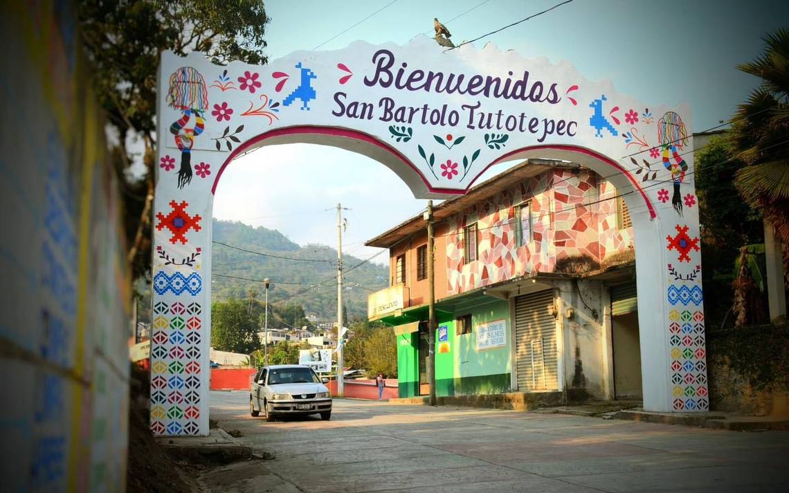 Arco De Bienvenida Refleja La Identidad Cultural Y Cosmovisión De San